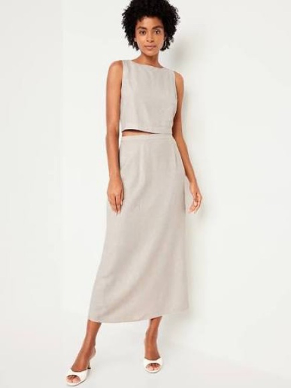 Linen Blend 2 piece set XXL